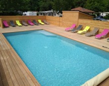 Tentes lodges  safari au camping des Eydoches