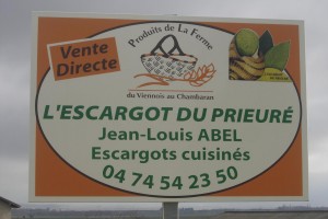 L'escargot du Prieuré