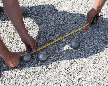 Concours de pétanque