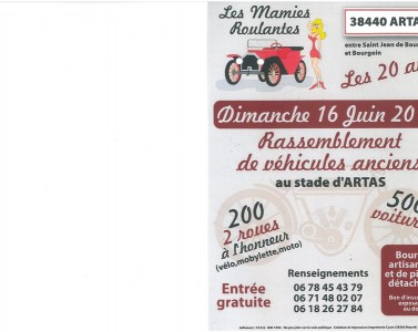 Rassemblement de véhicules anciens