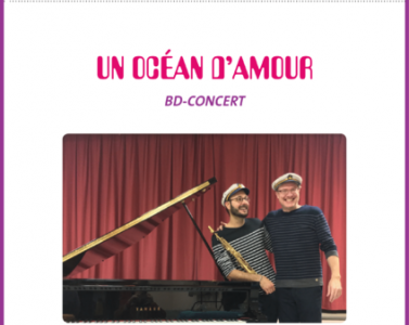 Concert autour de la bande dessinée Un océan d’amour