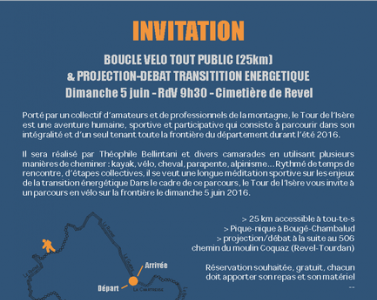 Le Tour de l’Isère fait étape à Revel-Tourdan